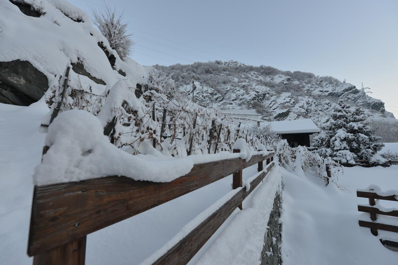 Villa Au Berceau Du Bien-Etre Chambave Esterno foto